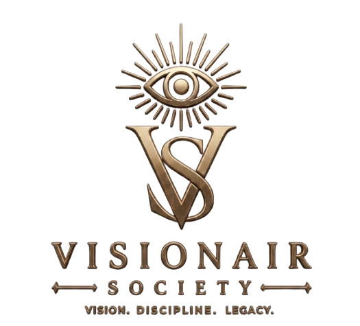 The Visionair Society crest emblem